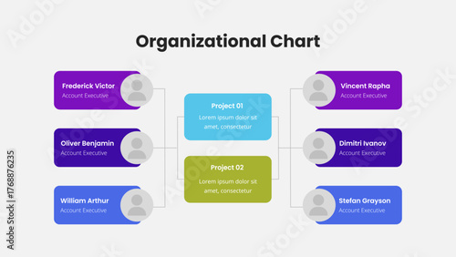 Team Hierarchy Infographic
