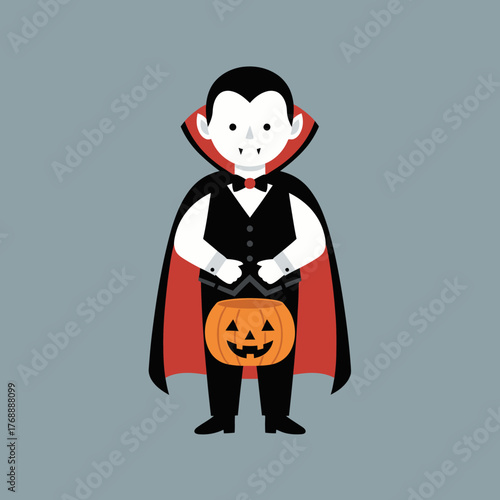 little dracula at halloween event