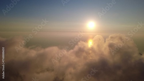 Sunset Above the Clouds over Fethiye at 1,700m