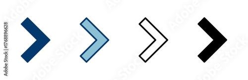 Arrow icon vector isolated on white background. Arrow symbol. Arrow vector icon