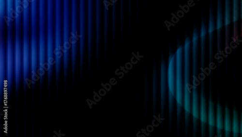 dark background with vertical blue lines light effect and lens flare abstraction