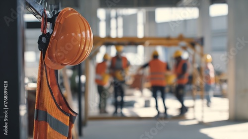 Construction Safety Helmets: A Critical Shield for Workers’ Personal Safety on Building Sites—Guarding Against Head Injuries from Hazards Like Falling Objects or Impacts, Ensuring Protection for Ever