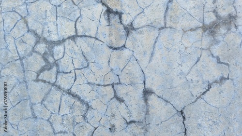 Concrete texture wall with streaks of rust, wall surface