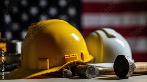 Construction Safety Helmets: A Critical Shield for Workers’ Personal Safety on Building Sites—Guarding Against Head Injuries from Hazards Like Falling Objects or Impacts, Ensuring Protection for Ever