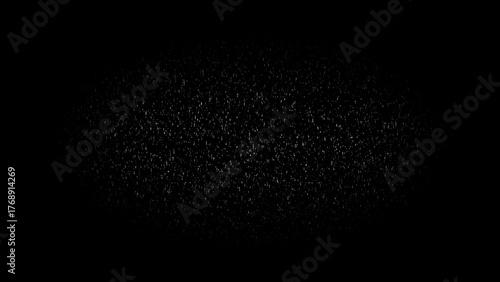 Black background with white speckles texture dots