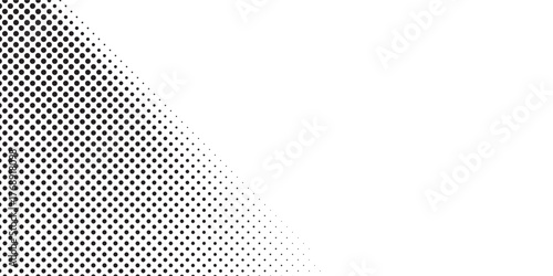 Grunge halftone background with dots. Black and white pop art pattern in comic style. Monochrome dot texture modern