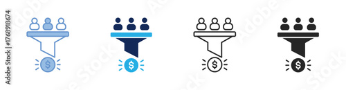 Conversion Icon Collection Featuring Multiple Styles