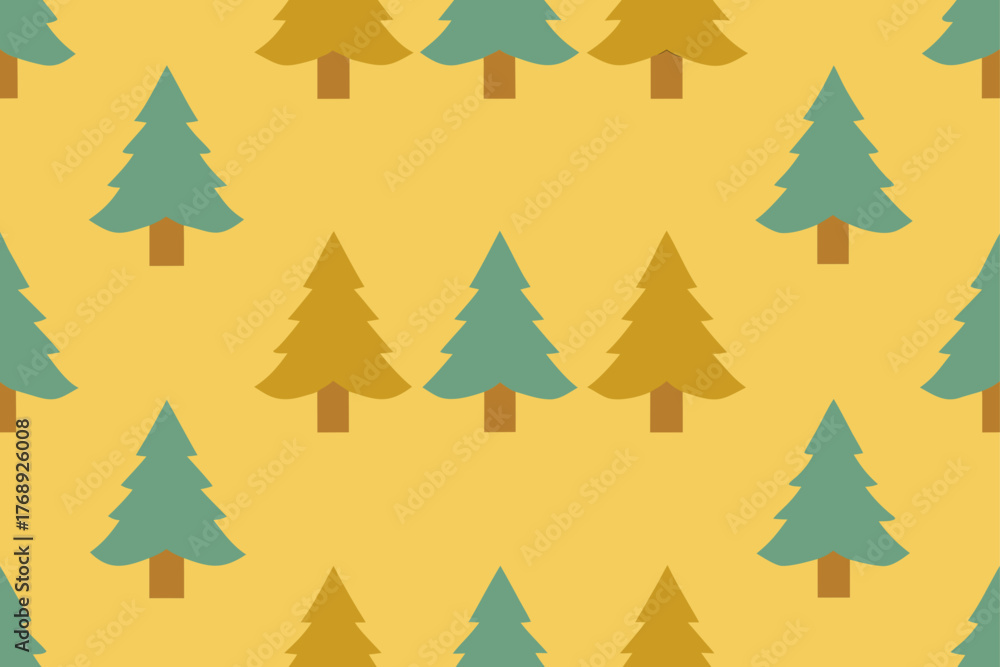 Obraz premium Light Pine Wood Repeating Surface Pattern Illustration