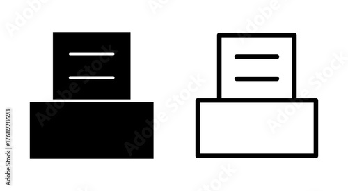 Archive folders icon symbol for apps and websites. Document vector icon. Archive storage icon.