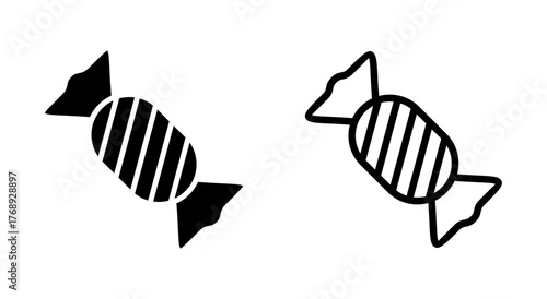 Candy icon symbol for apps and websites. candy sign and symbol.