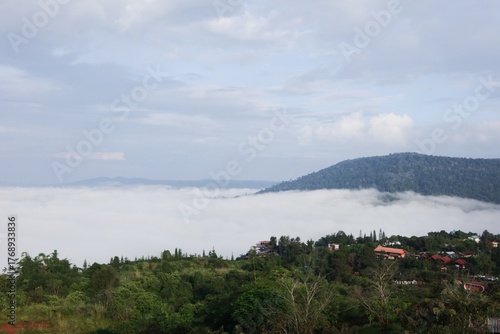 lake in the mountains