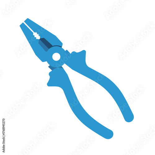 Flat Design Pliers Vector Tool