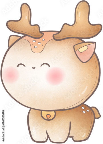 A cute raindeer.