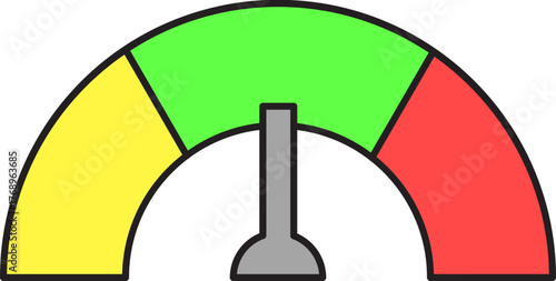 Performance dashboard gauge shows good progress
