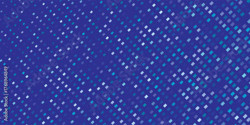 Blue simple tech finance background abstract pixel element network. Abstract business tech science art modern design simple