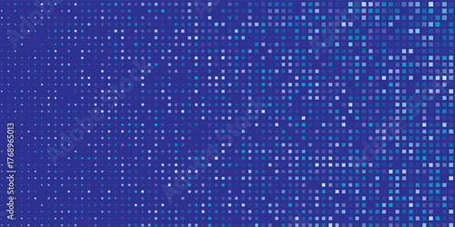 Blue simple tech finance background abstract pixel element network. Abstract business tech science art modern design simple