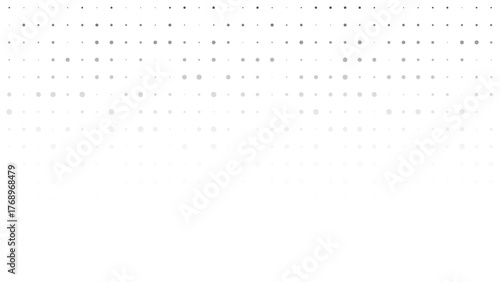 Black halftone dot pattern background, minimalist abstract texture. Suit for banner, web, brochure, pamflet and presentation