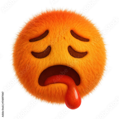 fluffy emoji  PNG image, transparent background
