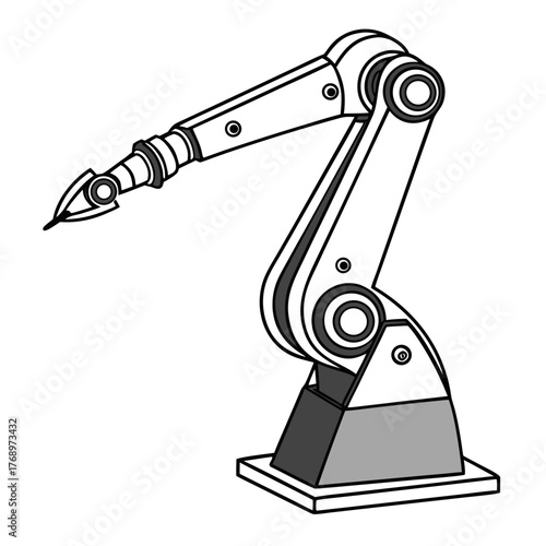 illustration of a microscope
