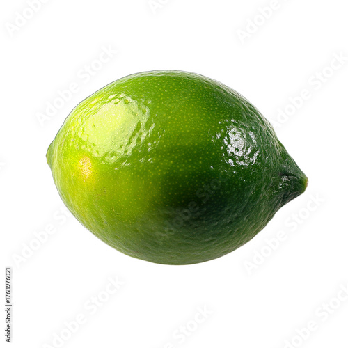 Fresh lime isolated on white png showing juicy citrus fruit cut section and natural organic freshness perfect for food and design projects