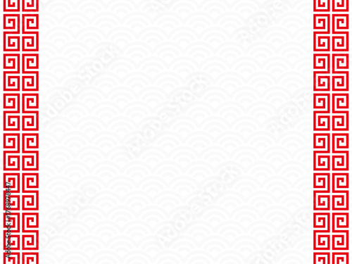 中華風の背景素材