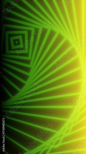 Abstract green square pattern background. Perfect for social media vertical video backdrop