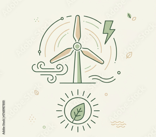 Clean Energy Concepts Wind and Solar Power Generation for a Sustainable Future