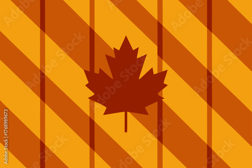 Polished Maple Plank Seamless Pattern Illustration