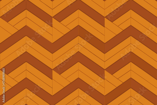 Reclaimed Timber Seamless Floor Pattern Illustration
