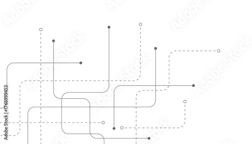 Abstract background with technology circuit board texture. Modern electronic motherboard texture. Creative idea for internet technology. Tech concept for header, web banner, website, presentation.