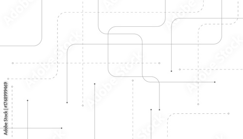 Abstract background with technology circuit board texture. Modern electronic motherboard texture. Creative idea for internet technology. Tech concept for header, web banner, website, presentation. 