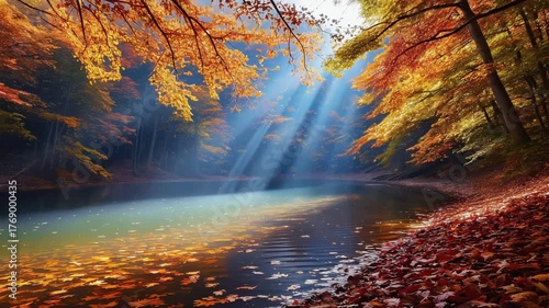 autumn in the forest