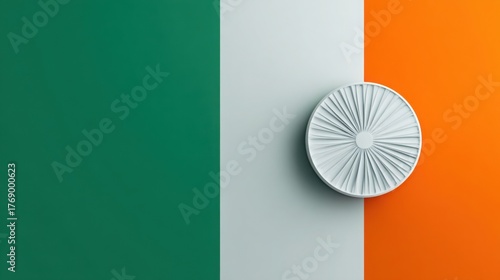 Modern abstract minimal design with vibrant colors and geometric patterns artistic decor for stylish interior decoration and contemporary wall art