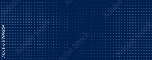 Dot blue pattern screen led light gradient texture background. Abstract technology big data digital background