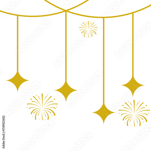 Happy New Year Decoration