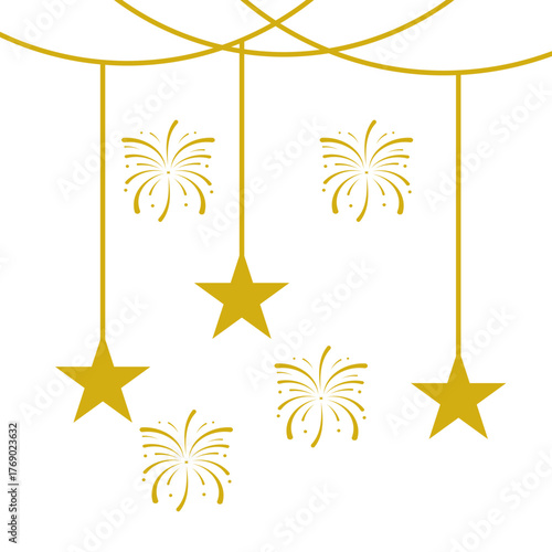 Happy New Year Decoration