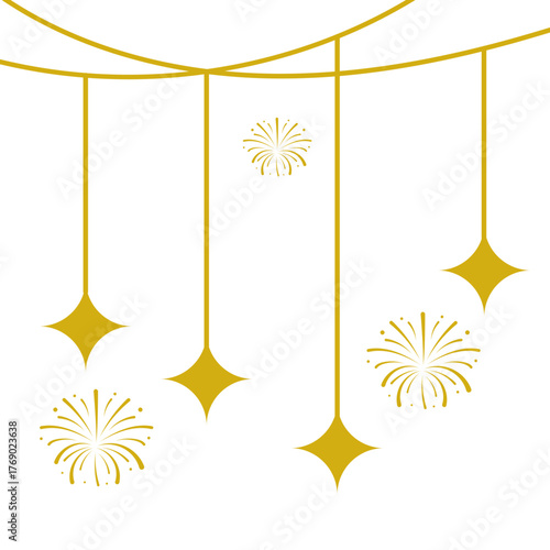 Happy New Year Decoration