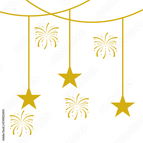 Happy New Year Decoration