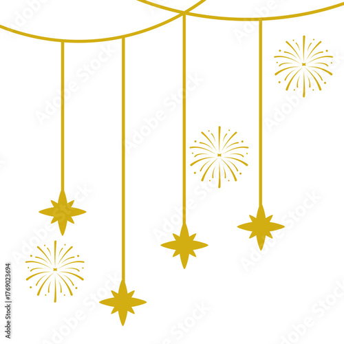 Happy New Year Decoration