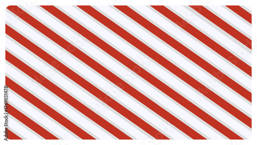 A simple, repeating diagonal stripe pattern in vibrant red and white. The blurred edges give the stripes a soft, almost glowing quality. This graphic strongly resembles the pattern of a candy cane bg 
