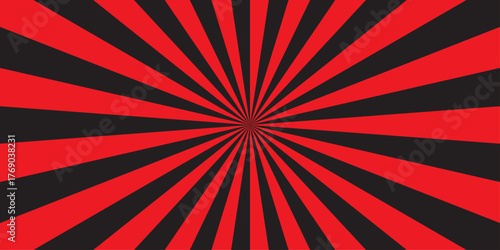 Abstract background with sunburst pattern colorful design. Vintage sunrays illustration swirl grunge backdrop line.	
