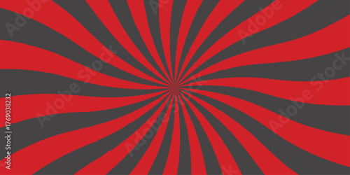 Abstract background with sunburst pattern colorful design. Vintage sunrays illustration swirl grunge backdrop line.	
