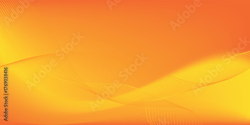 Minimalist style abstract graphic with warm and intense gradients. vector concept abstract background