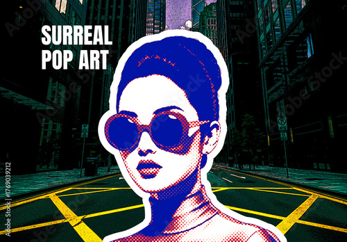 Surreal Pop Art Photo Effect