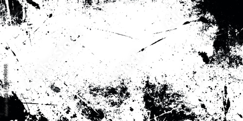 Grunge Overlay Patterns, and Vaporwave Aesthetic Digital Degradation Set of different distressed black grain texture.