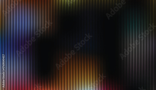 A dynamic abstract texture with a vertical striped overlay set against a soft, bright light gradient.