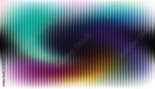 A dynamic abstract texture with a vertical striped overlay set against a soft, bright light gradient.