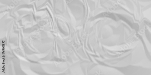 White crumpled paper background texture pattern overlay. wrinkled high resolution arts craft and Seamless white crumpled paper.	