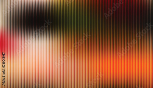 A dynamic abstract texture with a vertical striped overlay set against a soft, bright light gradient.