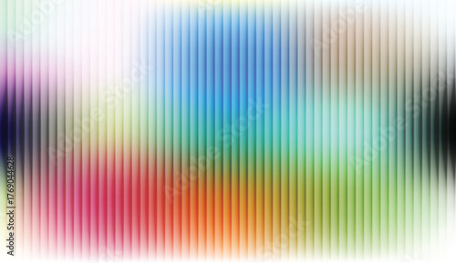 A dynamic abstract texture with a vertical striped overlay set against a soft, bright light gradient.